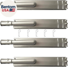 4 Pack Upgraded 15 13/16 Inch Cast Stainless Steel Burner Gas Grill Replacement