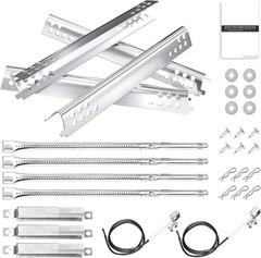 Hisencn Grill Parts for Charbroil Advantage Series 4 Burner 463344116 (15 1/2″)
