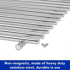 17 Inch 720 0896B Grill Grates for Nexgrill 6 Burner 720-0896B 720-0898 720-0896