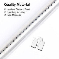 Stainless Steel Burner Tube & Heat Plate Shield for Pit Boss Pro 1100 Grill Part