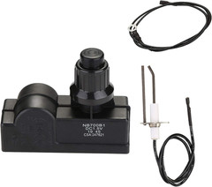 Fire Pit Grill Igniter Kit for Gas Burner System 2 Outlets Ground Wire