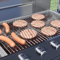 17.5 Inch Grill Grates for Weber Spirit 300 Series, Genesis Silver/Gold/Platinum