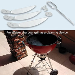 22-1/2-Inch One-Touch Cleaning System Kit for Weber Grill Parts 7444 Weber.