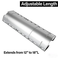 Universal Adjustable Grill Heat Plates, Heat Tents, Flame Tamer Burner Covers…