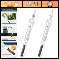 Glow Plug Replacement for Wood Pellet Grill Smoker Igniters – 2 Pack, Silver