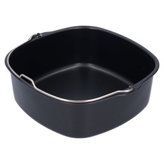 22cm x 7cm Air Fryer Cake Pan Non Carbon Steel Baking Tray for Air Fryers