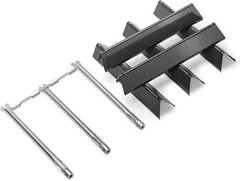Spirit e310 Grill Parts 7636 Flavor Bars & 69787 Burner Tube Kit for Weber