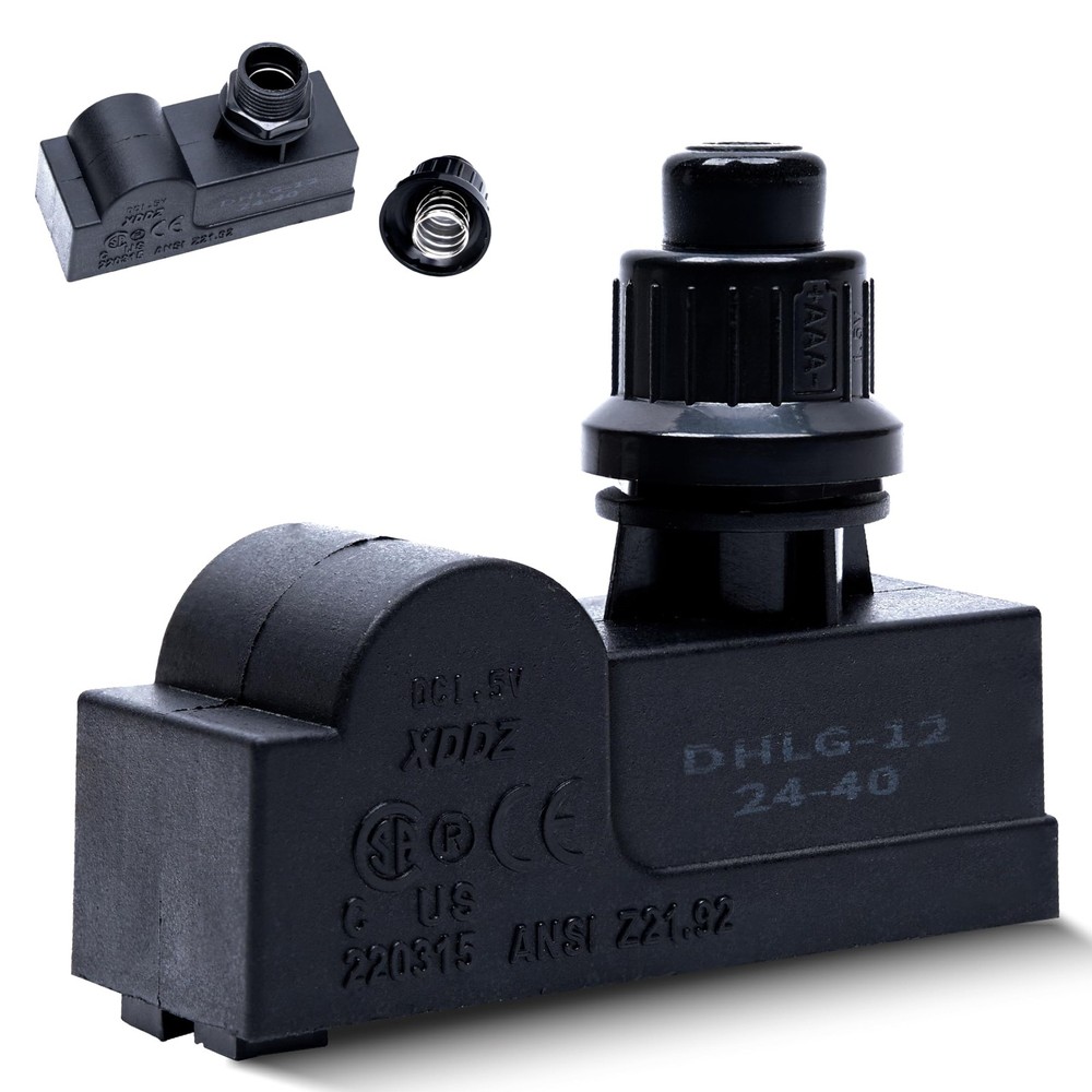 Canamax DHLG-12 2 Outlet Push Button Grill 2 Outlet, As pictured