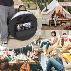 Heat Deflector Carrying Bag Compatible with Solo Stove Bonfire Heat Deflector…