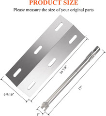 Repair Kit Burner Tube Heat Plate Tent for Ducane 30400040 3100 3200