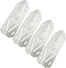 4 PCs Stainless Steel Heat Deflectors for Weber Genesis “II” 410 E-415 E-435 NEW