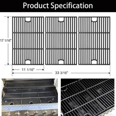 Criditpid Grill Replacement Parts for Nexgrill 6 Burner 720-0896B, 720-0896, 720