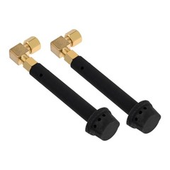 2Pcs 5.11 Inch Cast Iron Jet Burner Pilot Replacement for Commercial Wok Stove