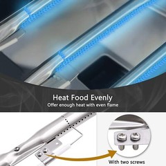 Grill Replacement Kit for Nexgrill 4 Burner 720-0830H Heat Plates Igniters