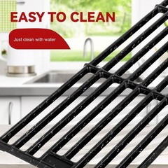 19 3/4″ Grill Grates for Chargriller | 3PCS Cast Iron Grill Grates Replacemen…