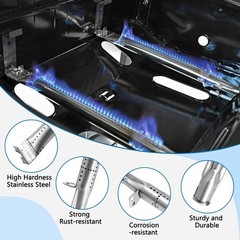 Grill Parts for Dyna Glo DGF350CSP DGF350CSP-D 2 Burner Grill Models, for Dyn…