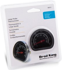 Broil King 18013 Large Replacement Lid Heat Indicator, Silver