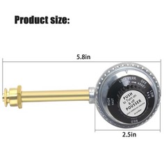 29102349 Gas Control Valve, Gas Grill Parts for Charbroil Grill2Go 2012 And N…