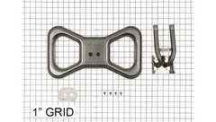 Broilmaster Grill Part # DPP111 – Stainless Steel Bowtie Burner Kit P3x, P