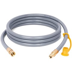 10ft Natural Gas Hose for Weber, Char-Broil, Pizza Oven