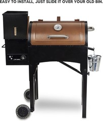 Wood Pellet Grill Hopper Extension for Longer Cooking with Easy Installation