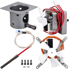 Grill Replacement Parts Kit, 2.0 RPM Auger Motor Hot Rod Ignitor Fan, Fit for