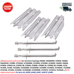 Grill Burner Tube Heat Plate Repair Kit For Vermont Castings Jenn Air Parts Pack