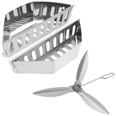 Grill Replacement Parts for Weber Charcoal Basket 7403 62423 & Weber 22-1/2-I…