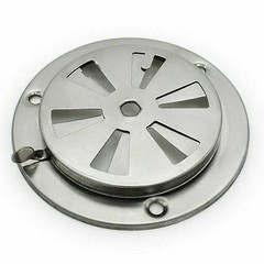 5 Pcs Replacement Parts – Stainless Steel BBQ Grill Vent Stove Air Vent Damper