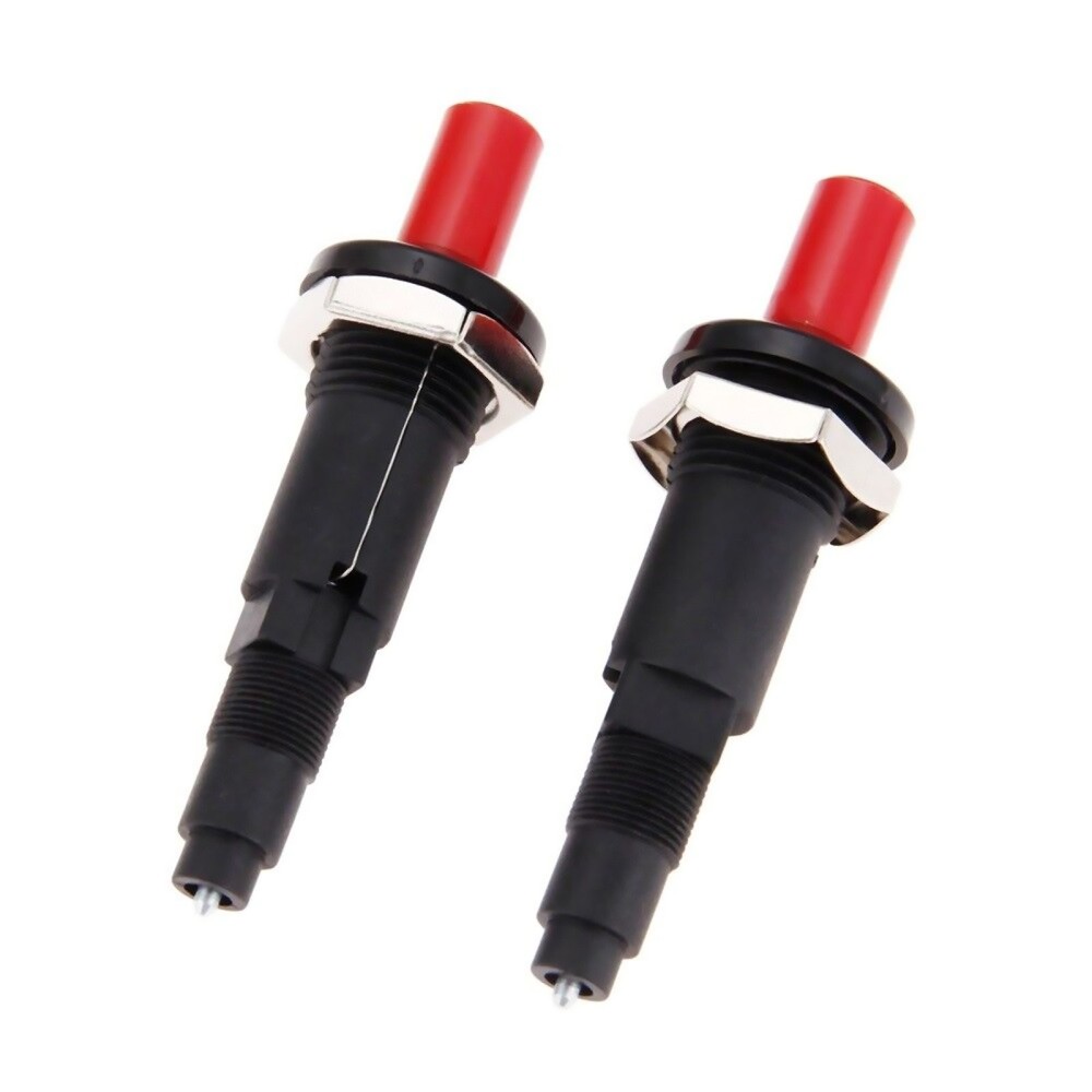 2Pcs Piezo Spark Ignitor Kit Gas Fireplace Oven BBQ Grill Lighter Burner Stove h