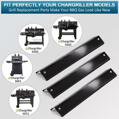 Grill Replacement Parts For CharGriller 5050 5650 3001 3072 Heat Plate Burner