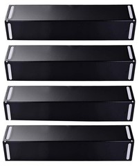 P9215A (4-Pack) 16 1/2 Inches Porcelain Steel Heat Plate for BBQ Grillware, U…