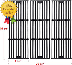 19 3 4″ Grill Grates for Char Griller 5050 3001 3008 3030 4000 2121