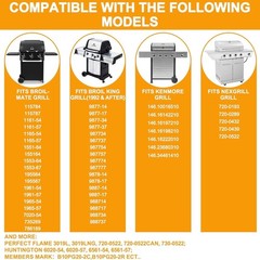 DHLG-12 Grill Igniters for Charbroil Ignitor Replacement, 2 Outlets AAA Battery