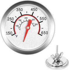 1.85″ Lid Temperature Gauge for Most of Char Broil Gas Grills, Grill Thermometer