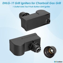 Grill Igniter Replacement Kit for Charbroil – Electronic Push Button Module, 1 O