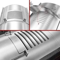 Flame Broiler Heat Diffuser for Pit Boss PB1000/1100/1150/1600 Series/1100PS1