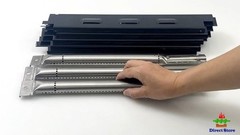 5-Pack Gas Grill Repair Kit for 6 Burner Grills – Stainless Steel Burners & Heat