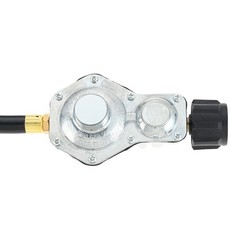 Dual Fuel Generator 5FT 2 Stage Propane Regulator with Hose 3/8 Female Flare Nut
