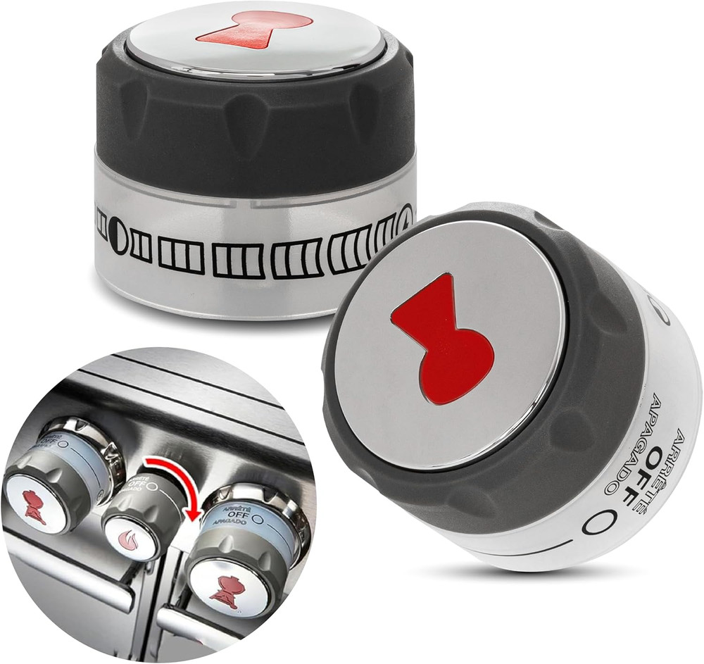 Lighted Control Knobs for Weber Summit 400/600 Series Gas Grills 2012+