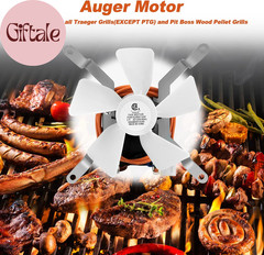 Replacement Induction Fan Kit for All Pit Boss/Traeger/Camp Chef Wood Pellet Gri