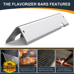 66795 and 66032 Flavorizer Bars 17” Replacement for Weber GS4 Genesis II 300,…