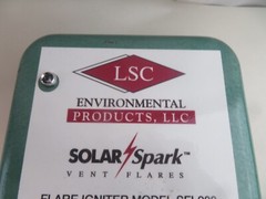 LSC ENVIRONMENTAL PRODUCTS Solar Spark Vent Flares Flare Igniter SFI-200