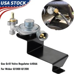 64866 Gas Grill Contorl Valve Regulator For Weber Q1000 Q1200 50060001 50060301