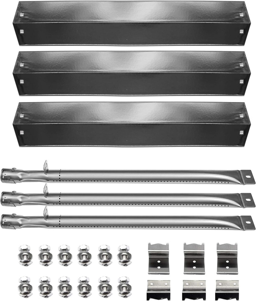 Grill Replacement Parts, Burners, Hanger Brackets, Heat Plates for Char Griller