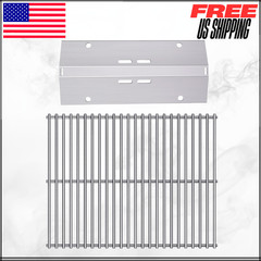 Stainless Steel Cooking Grate Grids For Cuisinart Gas Grill CGG200 220 240 18″