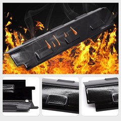 Porcelain Steel Heat Tent, BBQ Heat Plate Shield, Burner Cover, Flame Tamer, …