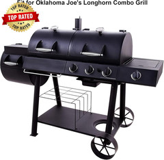 Grill Parts for Oklahoma Joe’S Longhorn Combo 3-Burner Charcoal/Gas Smoker, Okla