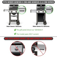 Grill Replacement Parts Flavorizer Bars Heat Deflector for Weber Genesis II G…