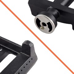 SafBbcue Cast Iron Burner Replacement Parts for Lynx Grills and DCS 27, 27 Se…